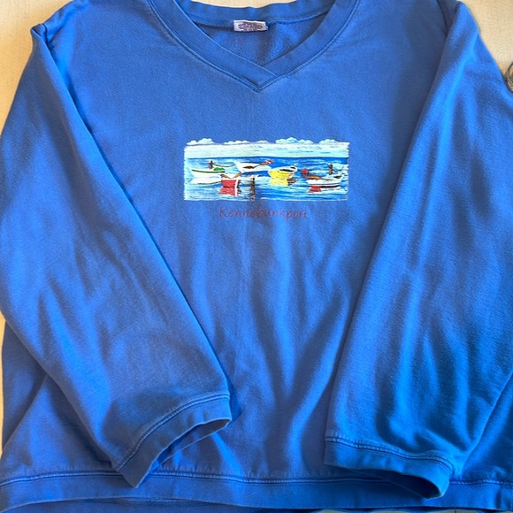 Vintage 90’s iCanToo Kennebunkport sweatshirt - size L - Picture 1 of 2